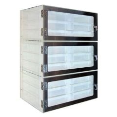 CleanPro® Drawer Storage Desiccator Cabinet with 5 Chambers & 30